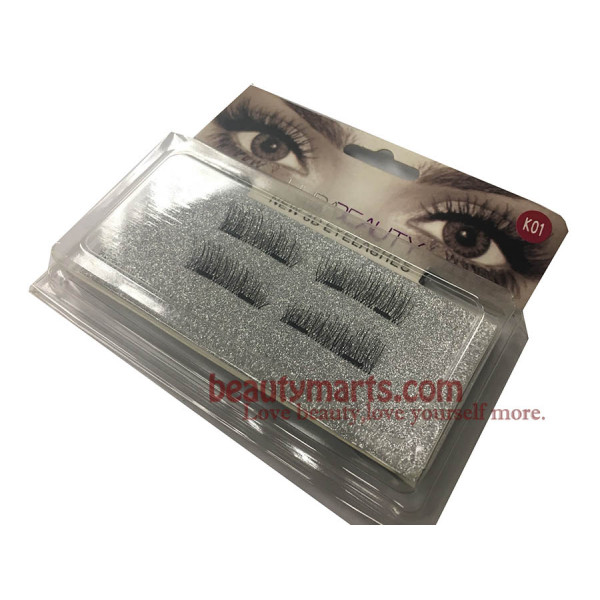 Magnetic False Eyelashes 3D Mink Reusable #K01